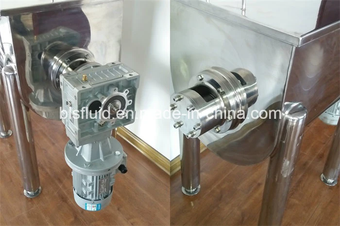 Price of Industrial Horizontal Powder Blender Stainless Steel 20rpm Ribbon Mixer