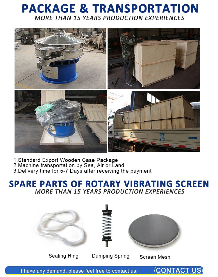 Ultrasound Vibration Sieve Vibrating Screen Sifter Machine for Natural Colour