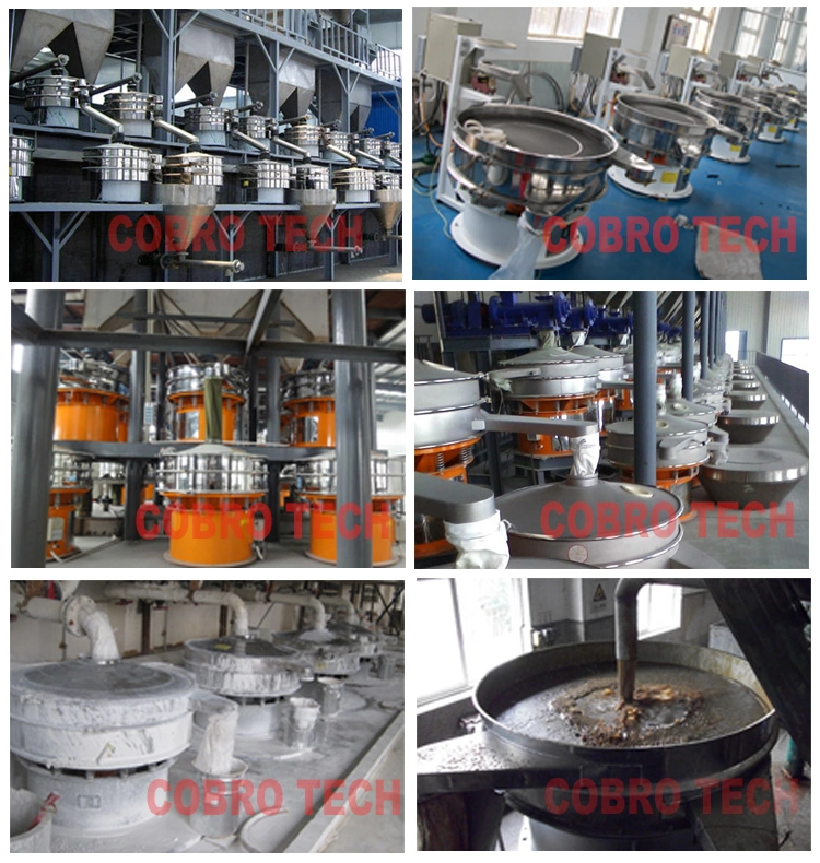 Ultrasonic Cleaning Ultrafine Powder Rotary Vibrating Screen Sifter